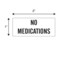 Nevs Printed Chart Tape - No Medications NT-66 - alternate 2